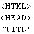My work in Html